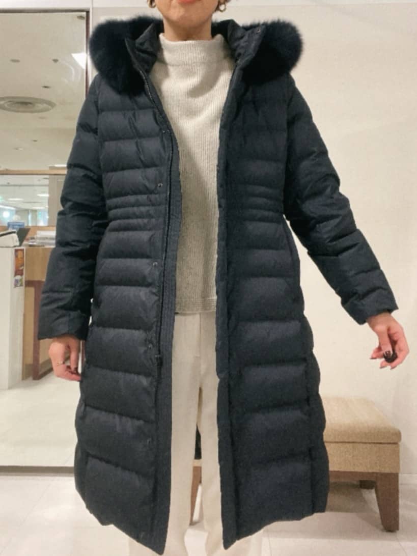 IWAMOさんの「UNTITLED｜【はっ水機能/フード取り外し可/防寒】ロングダウンコート」を使ったコーディネート