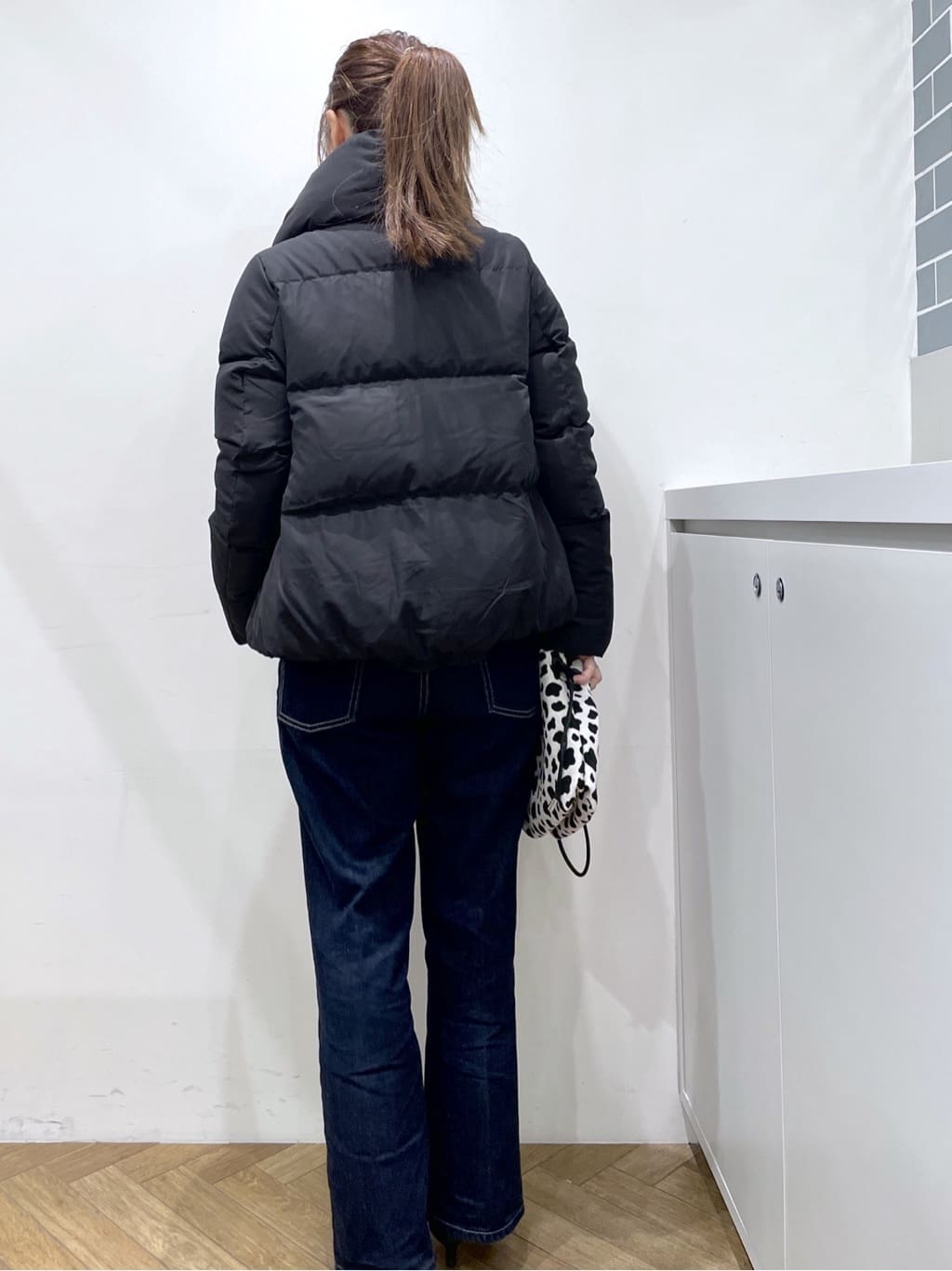 Junさんの「index｜KAWADAダウンショートコート【撥水／洗濯機OK／静電気防止裏地】《XS～LL》」を使ったコーディネート