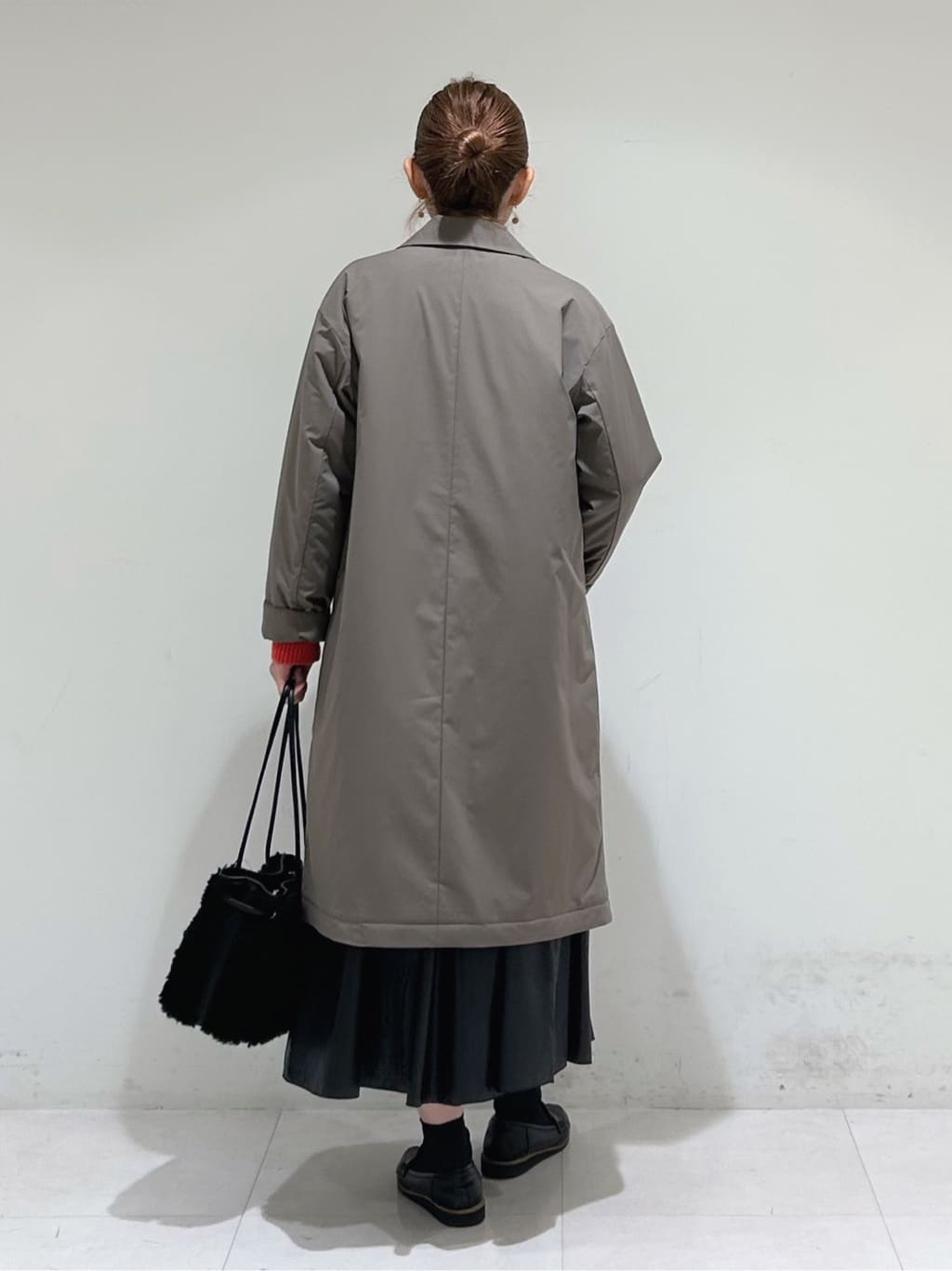tsuyuさんの「INDIVI｜【超軽量／蓄熱】ライトパフチェスターコート」を使ったコーディネート