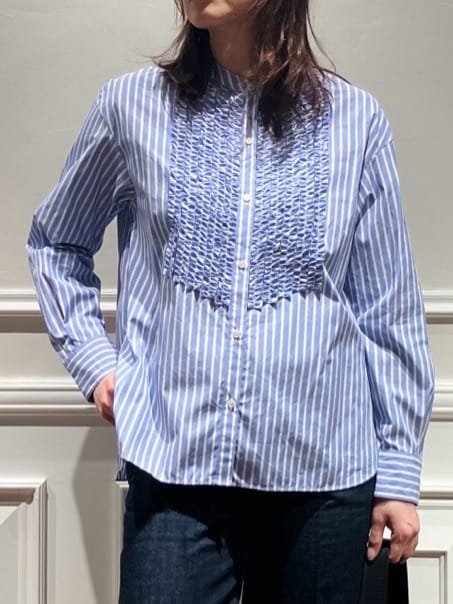 TSUKUIさんの「DRESSTERIOR｜【otonaMUSE5月号掲載】センタープレス ワイドストレートデニム」を使ったコーディネート