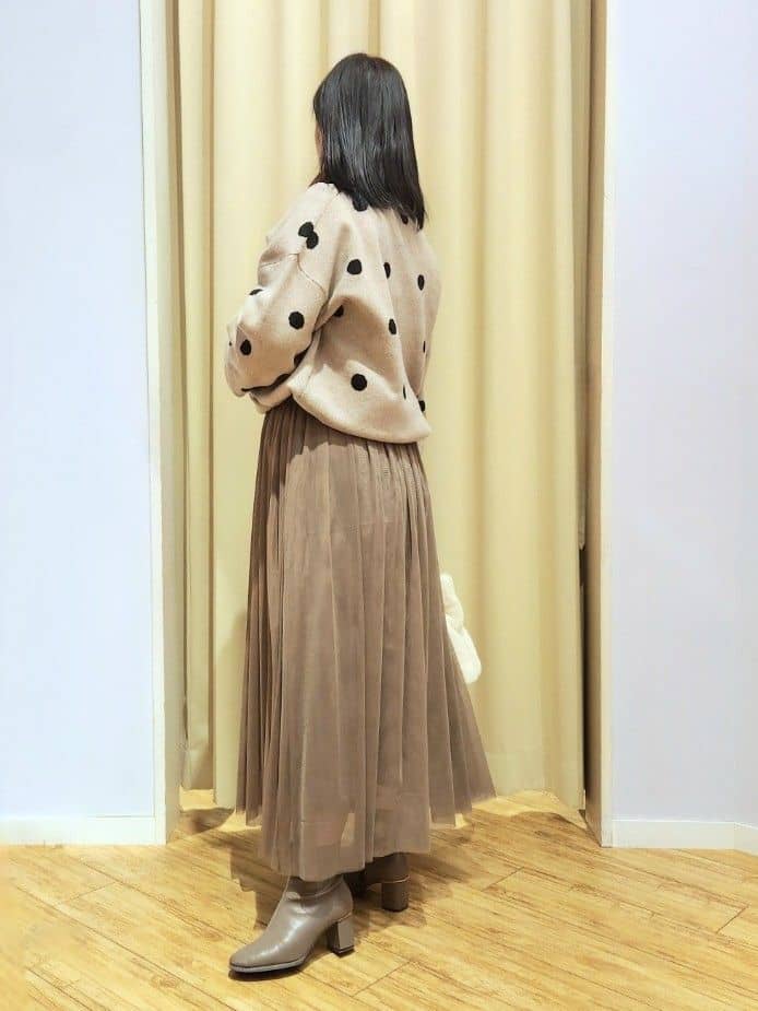 くまさんの「SHOO･LA･RUE｜ストレッチブーツ」を使ったコーディネート