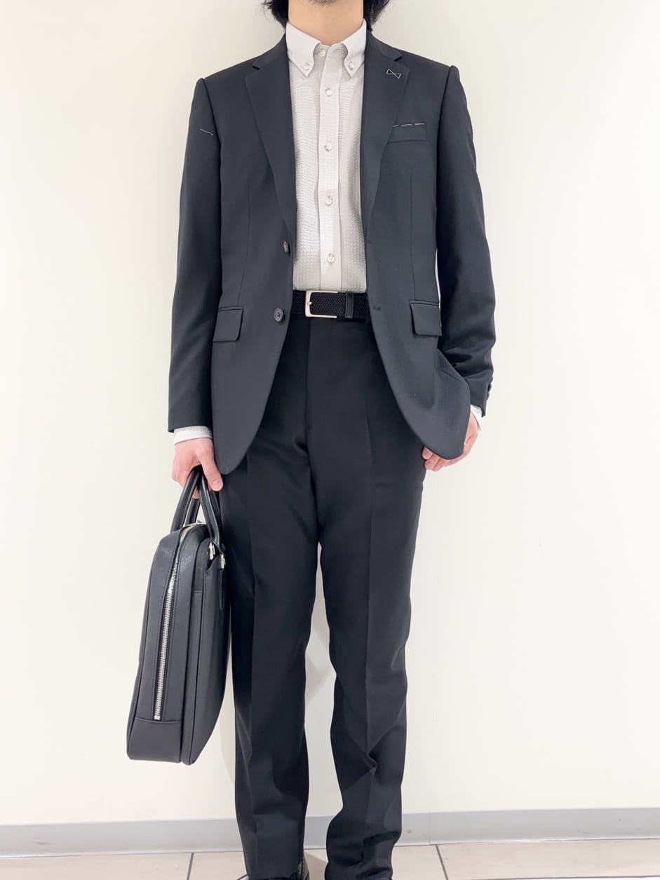 及川さんの「TAKEO KIKUCHI｜【Made in JAPAN】矢絣（やがすり）スーツ／スリーピース対応」を使ったコーディネート
