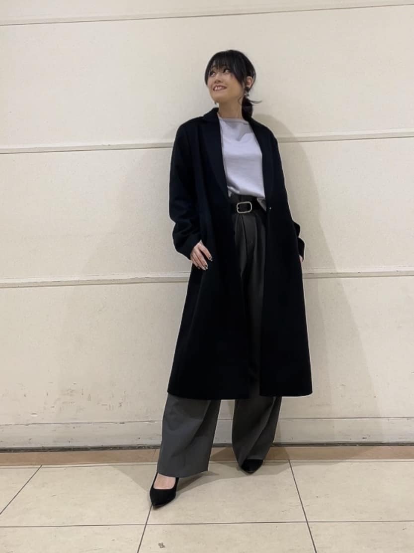 watanabeさんの「UNTITLED｜【スタイリッシュ／オンオフ兼用】ウールチェスターコート」を使ったコーディネート