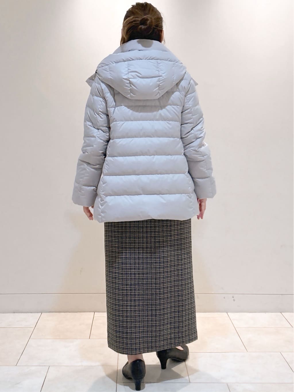 S&auml;K&iuml;さんの「Reflect｜【SS-4Lサイズ】フーデッドミドルダウンコート」を使ったコーディネート
