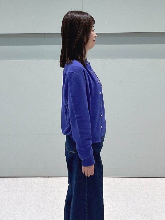 makiさんの「UNTITLED｜【アンサンブル可/洗える】ウォームスパン カーディガン」を使ったコーディネート