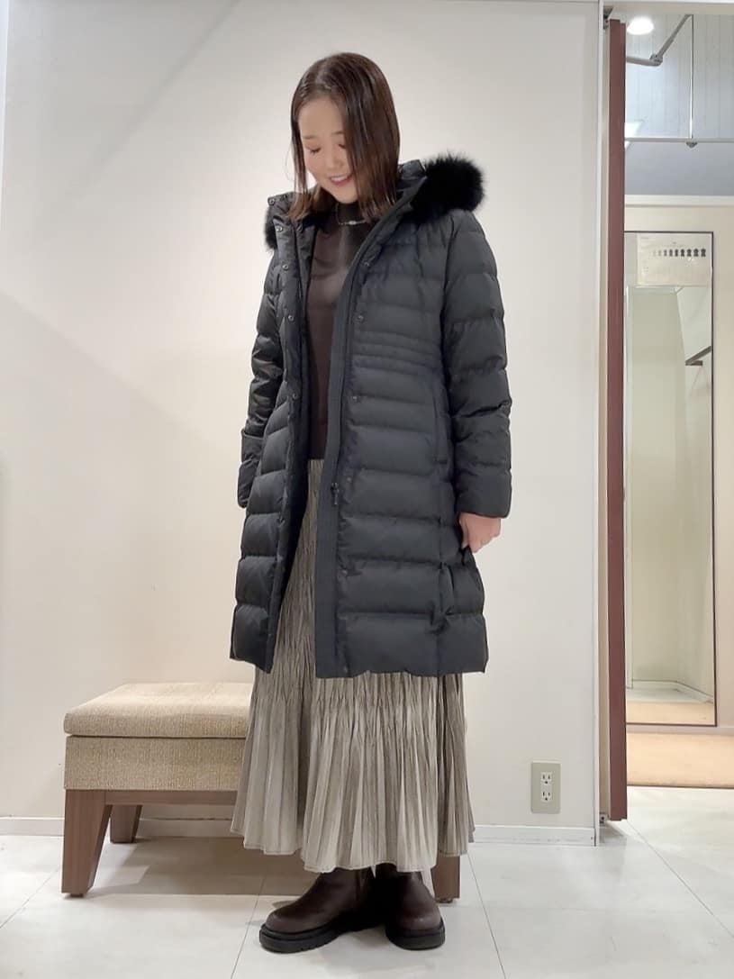 YUIさんの「UNTITLED｜【洗える】モックネックミラノリブニット」を使ったコーディネート
