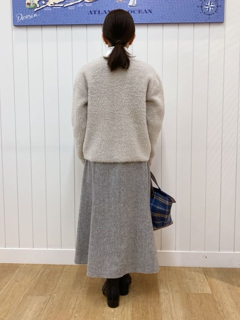 yoshiさんの「Dessin｜【撥水・2WAY】ミュラーダウンコートミドル丈」を使ったコーディネート