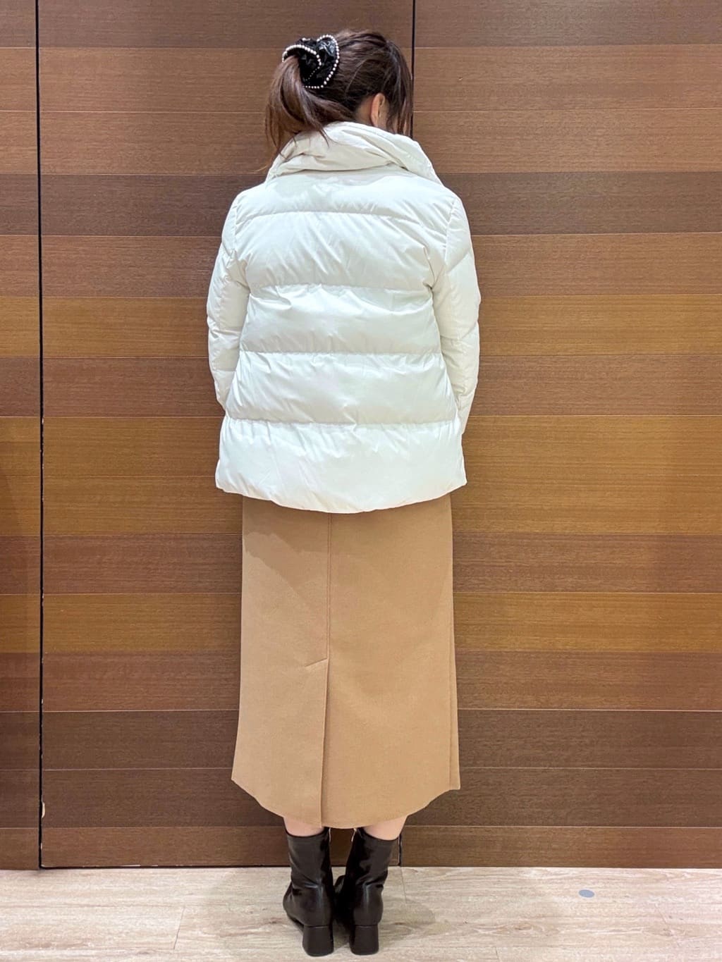 maichiさんの「OPAQUE.CLIP｜撥水ショートダウン【防風／抗菌防臭／洗濯機洗い可】《SS～LL》」を使ったコーディネート