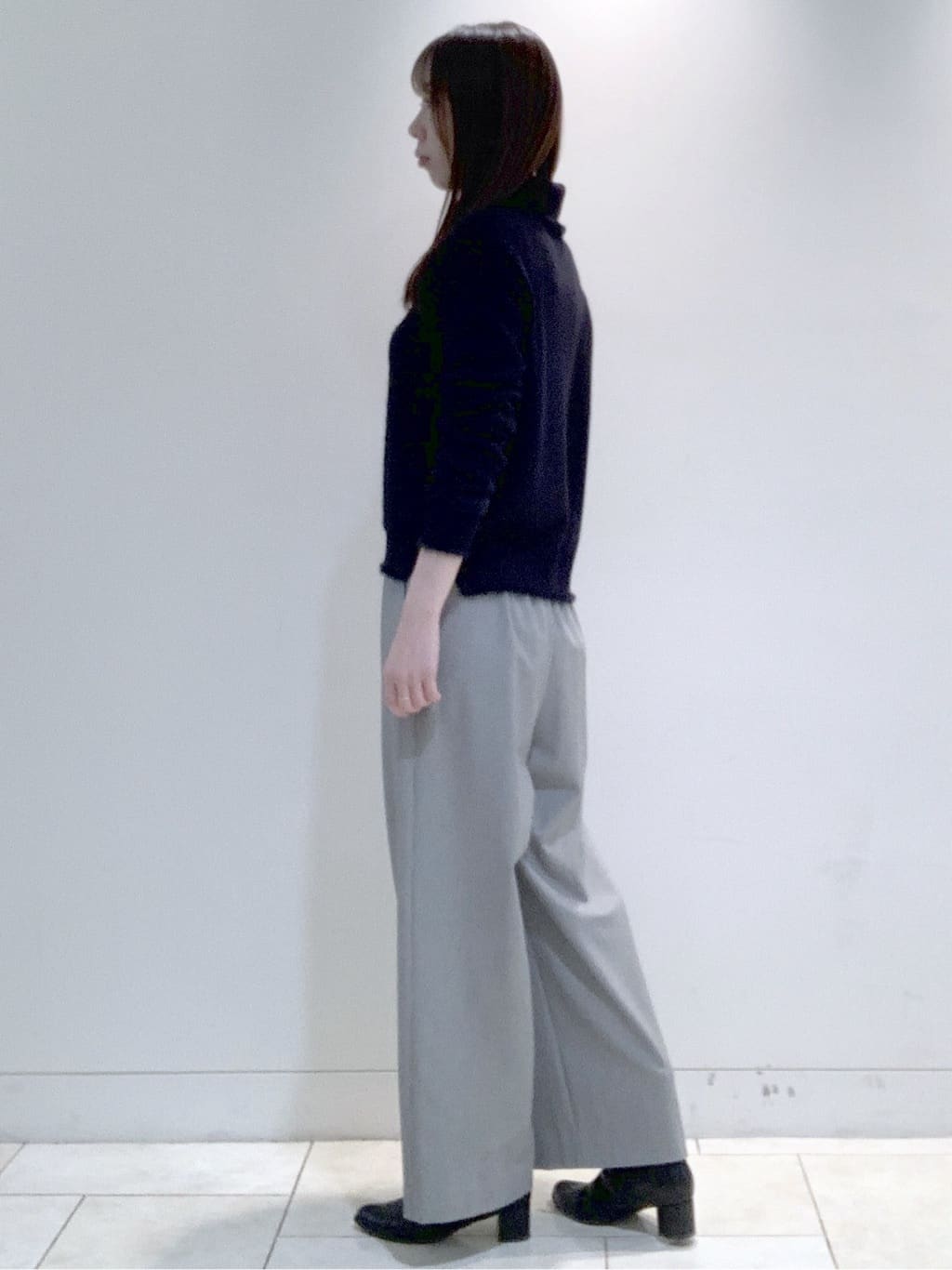 ヤマグチさんの「Reflect｜【裏起毛／ゆったりシルエット】ストレートワイドパンツ」を使ったコーディネート