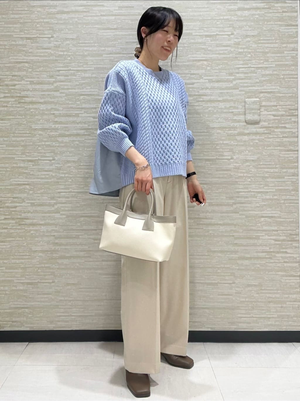 Kataさんの「UNTITLED｜【TORRAZZO DONNA】ドッキングニットトップス」を使ったコーディネート