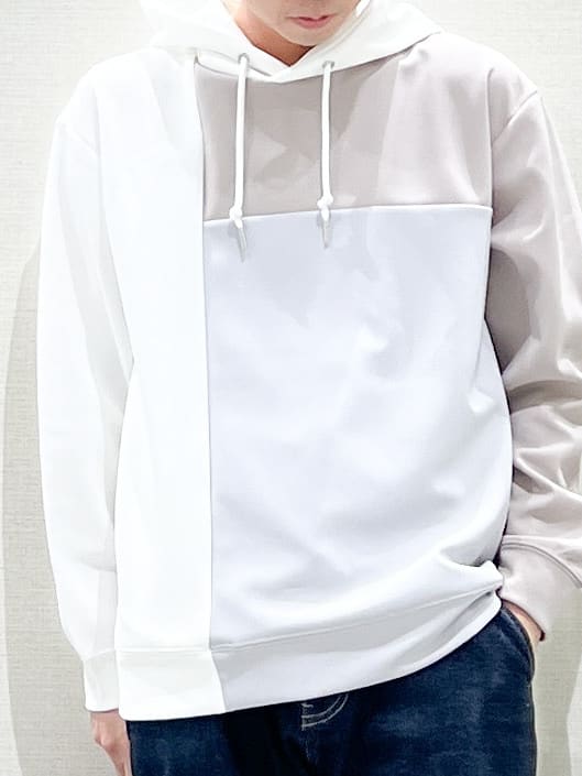SHI-MAさんの「THE SHOP TK｜【大人の為の絶妙バランス】パネル切替パーカ 濯機機OK」を使ったコーディネート