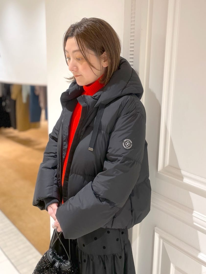 makiさんの「DRESSTERIOR｜スパンコール2WAY巾着バッグ」を使ったコーディネート