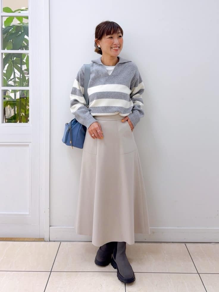 Osawaさんの「Dessin｜【撥水・2WAY】ミュラーダウンコートミドル丈」を使ったコーディネート