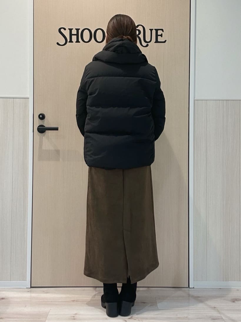 funafunaさんの「SHOO･LA･RUE｜【撥水/洗える】ショートフーディーダウン」を使ったコーディネート