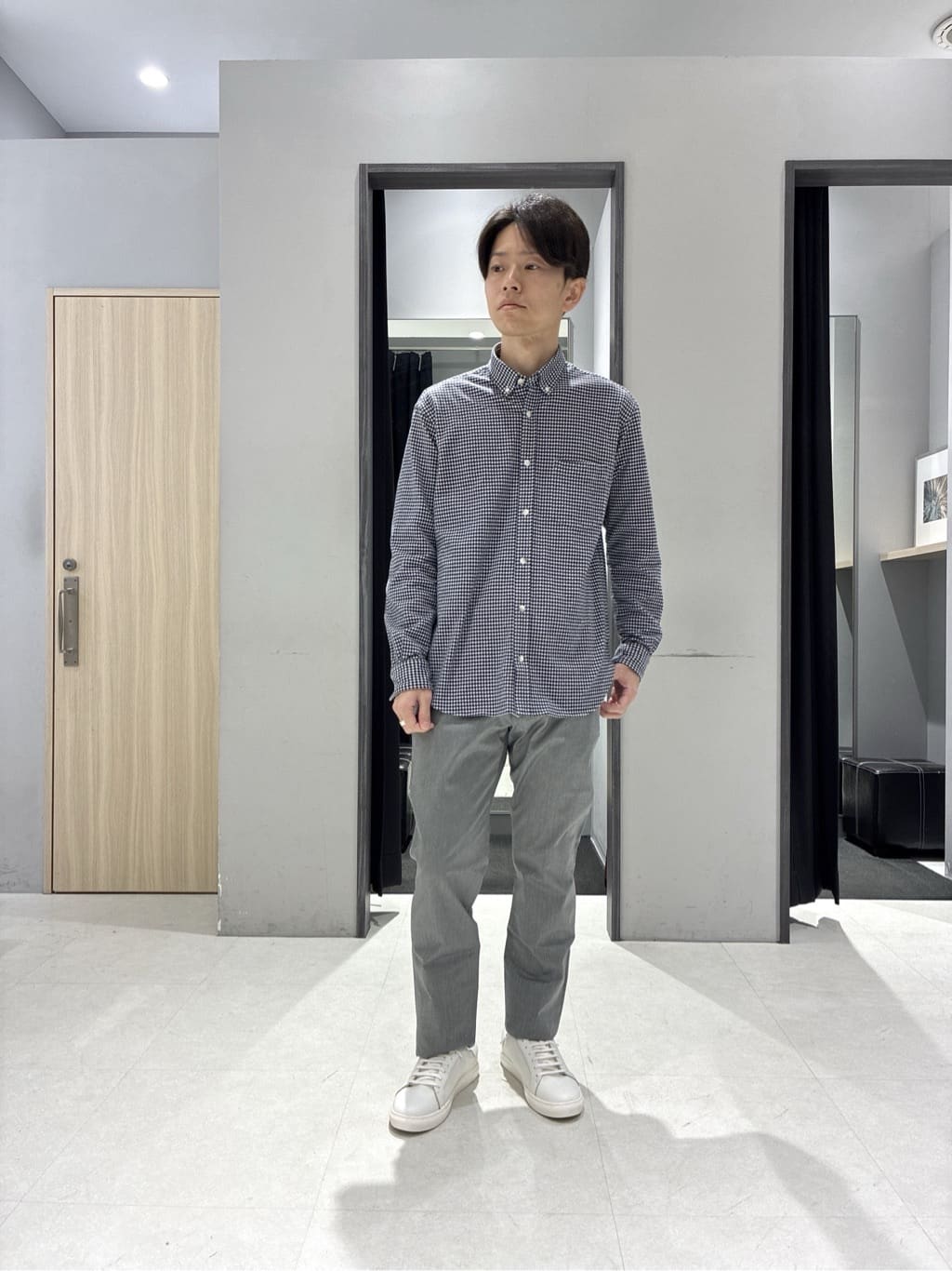 わいずみさんの「TAKEO KIKUCHI｜【None Of Stress】ストレッチ ダウンブルゾン」を使ったコーディネート