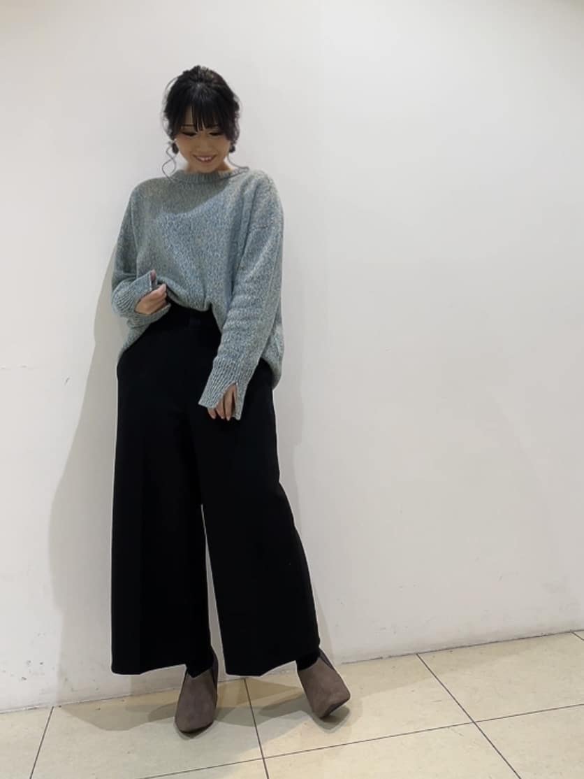 watanabeさんの「UNTITLED｜【ゆったり】三つ杢カラーニット」を使ったコーディネート