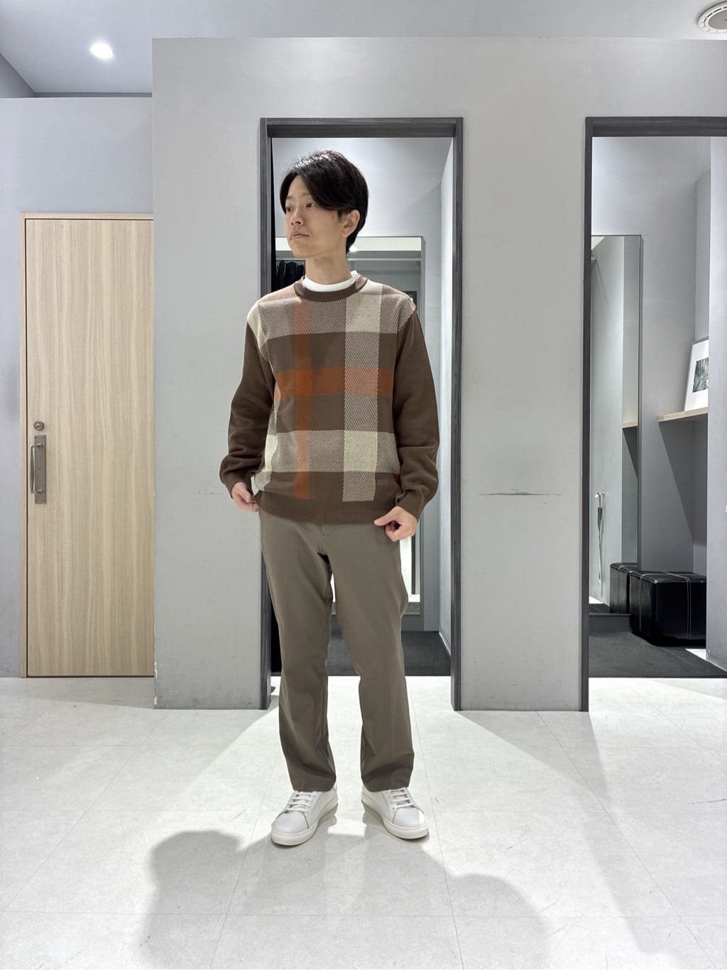 わいずみさんの「TAKEO KIKUCHI｜【360&deg;ストレッチ／セットアップ対応】None Of Stress ジャケット」を使ったコーディネート