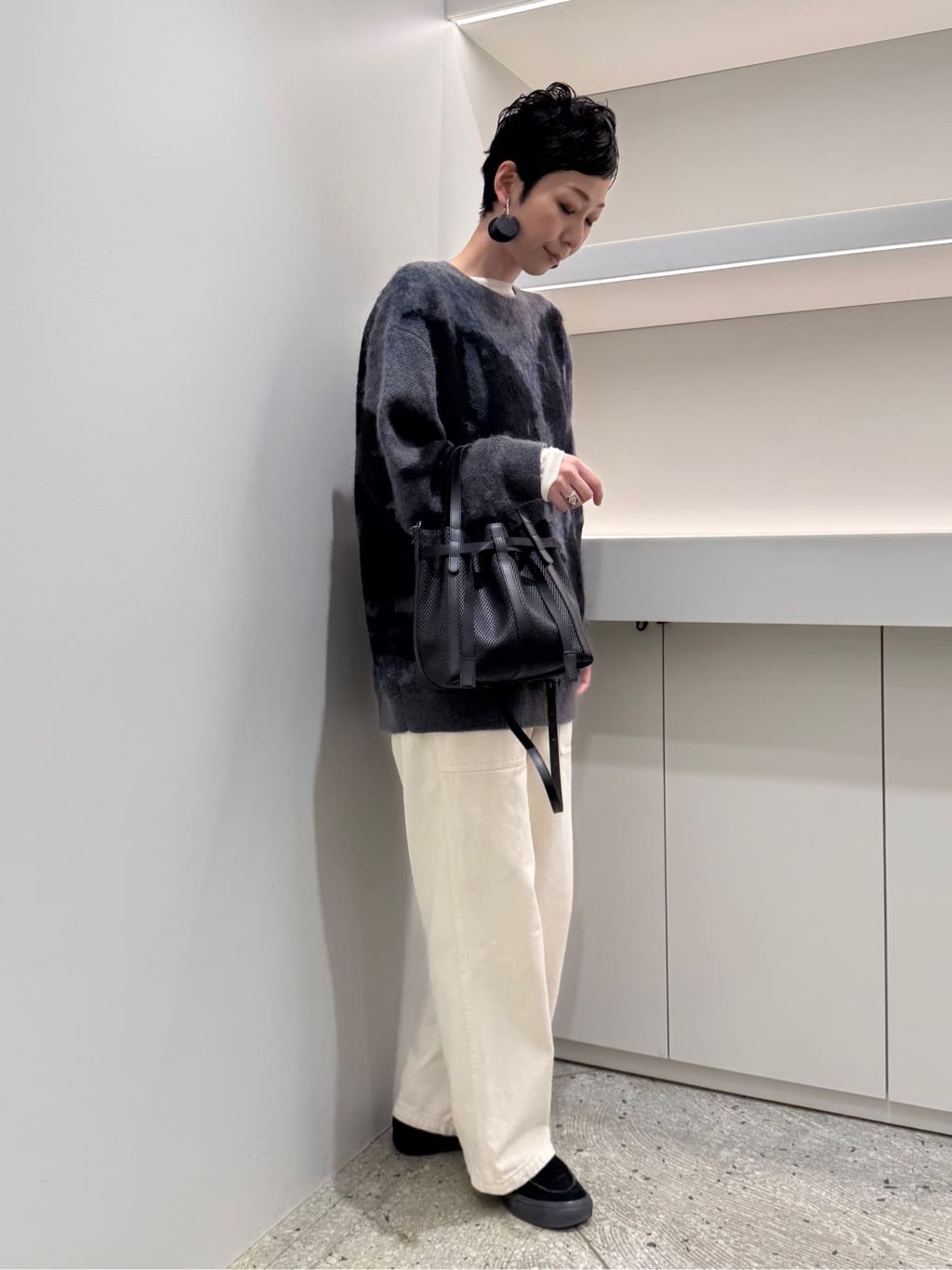 Kさんの「HIROKO HAYASHI｜PANIER（パニエ）2wayショルダーバッグ」を使ったコーディネート