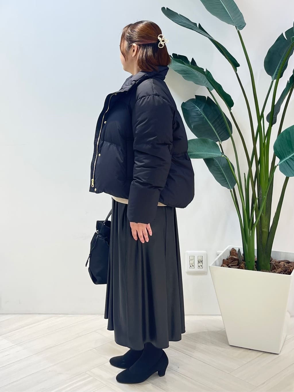 Tomoさんの「UNTITLED｜【トレンド/撥水機能/防寒】ショートダウンコート」を使ったコーディネート