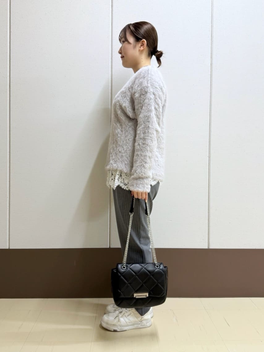 Rikoさんの「INDIVI｜【レイヤードにおすすめ】レース切り替えカットソー」を使ったコーディネート