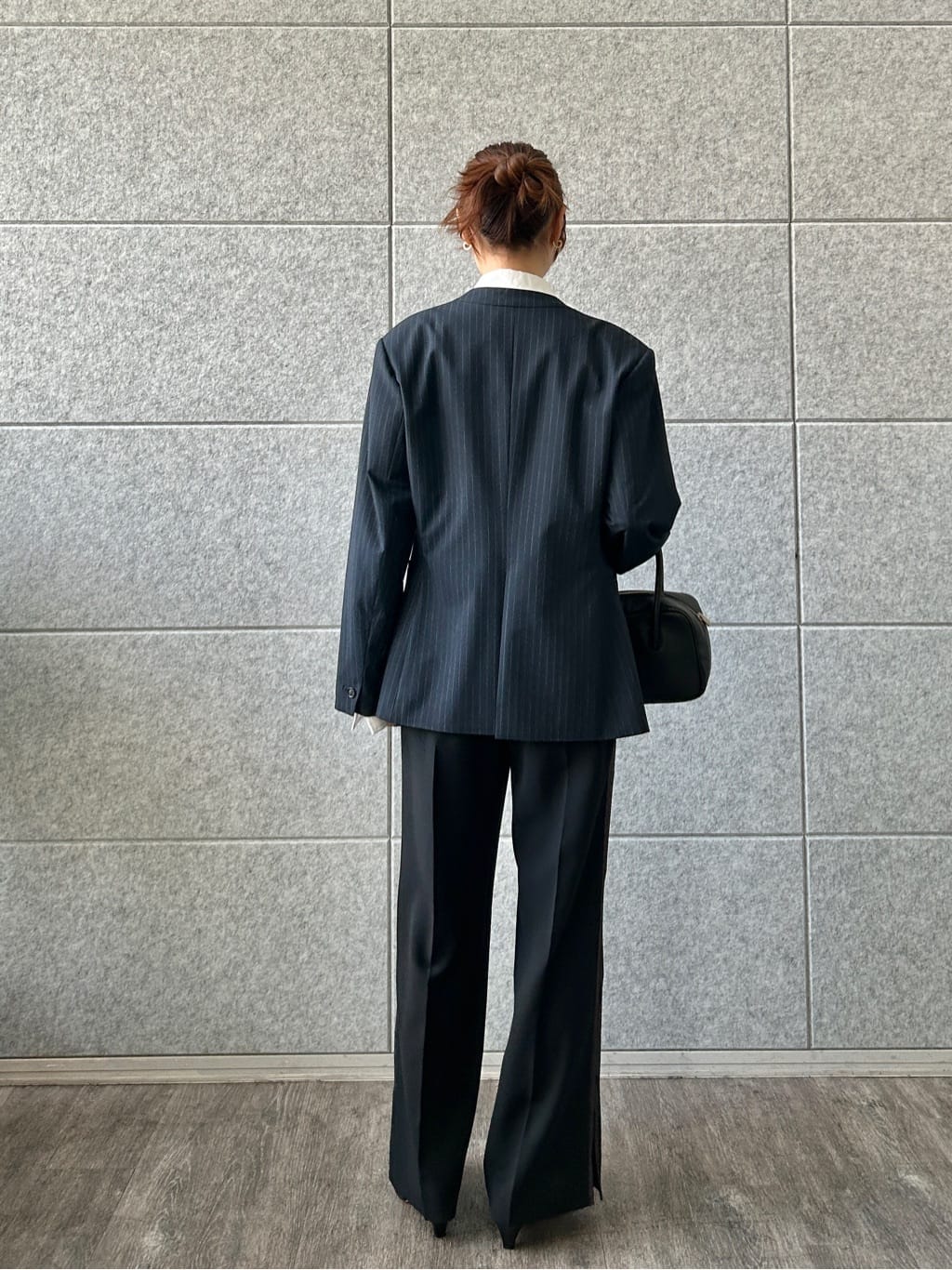 harunaさんの「CODE A｜tailored mood over jacket」を使ったコーディネート