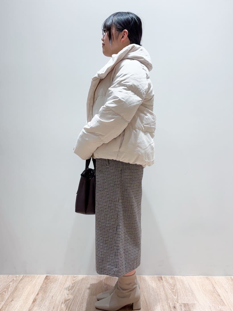 ころりさんの「OPAQUE.CLIP｜KAWADAダウンショートコート【撥水／洗濯機OK／静電気防止裏地】《XS～LL》」を使ったコーディネート