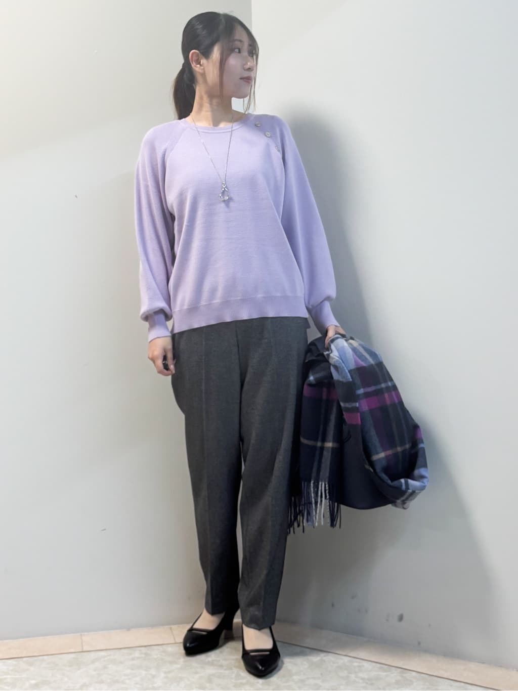 Sawaさんの「Reflect｜【SS-4Lサイズ】フーデッドミドルダウンコート」を使ったコーディネート