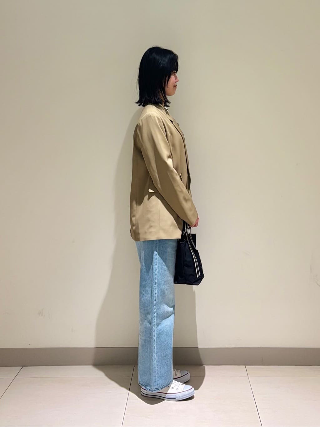 mayuさんの「Dessin｜【洗える】シャツテールロングTシャツ」を使ったコーディネート