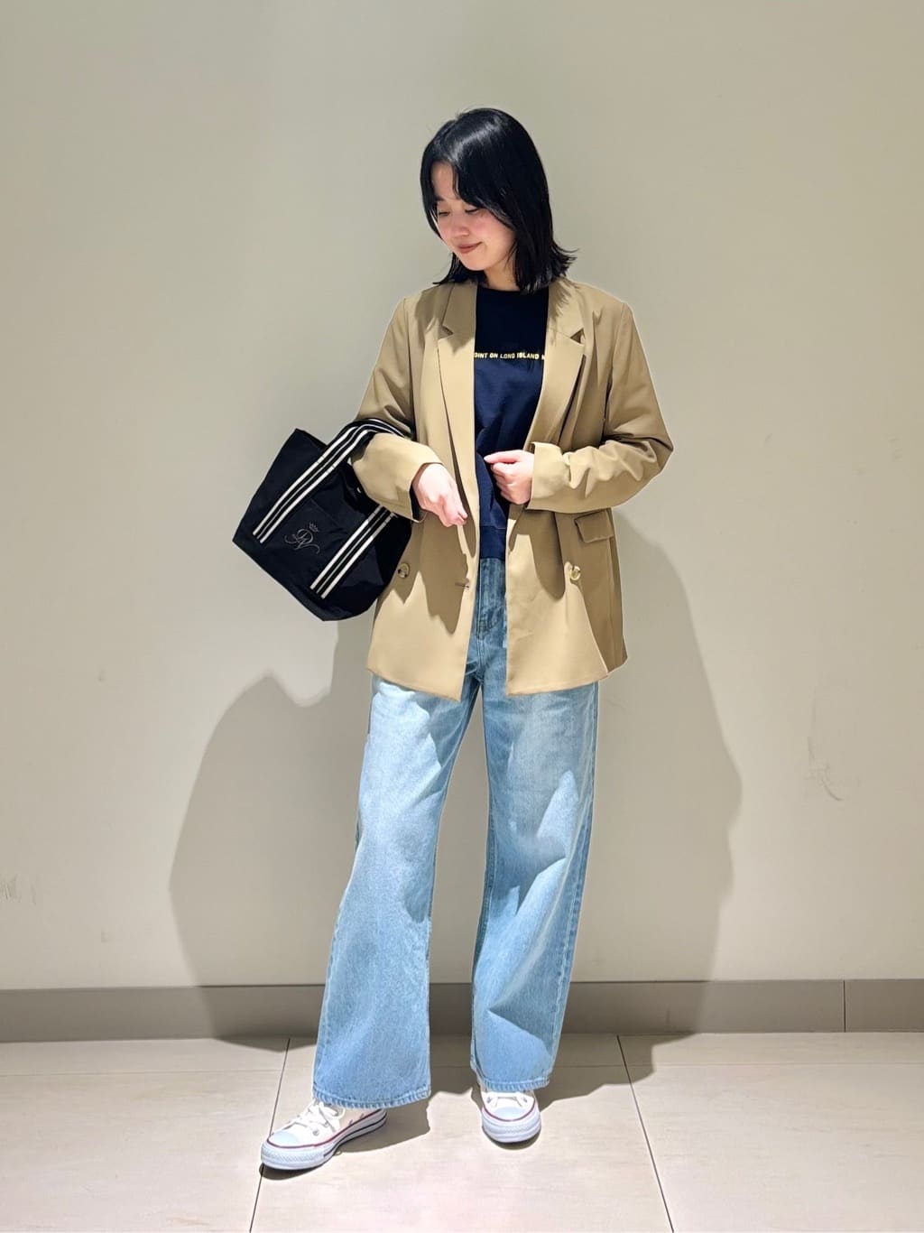 mayuさんの「Dessin｜【入卒/セレモニー/お仕事/セットアップ可能】ダブルジャケット」を使ったコーディネート