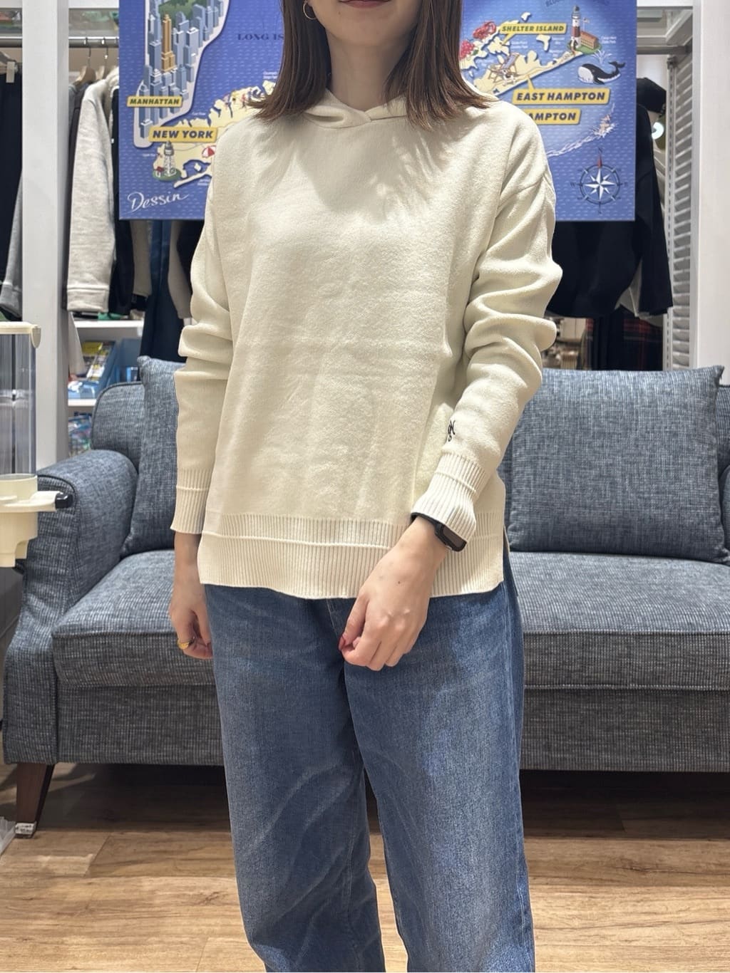 risaさんの「Dessin｜シャギーコート」を使ったコーディネート