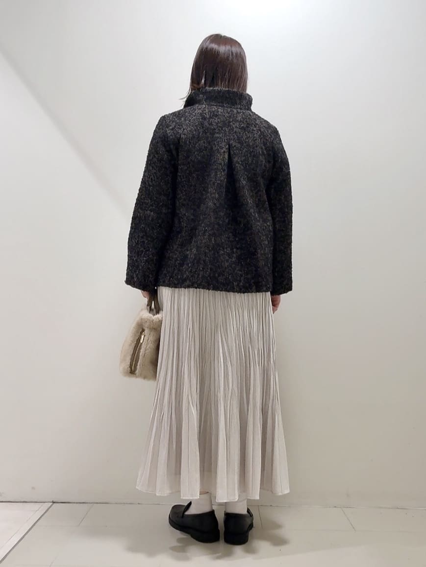 YUIさんの「UNTITLED｜【8色展開/洗える】ウールカシミヤ ハイネックニット」を使ったコーディネート