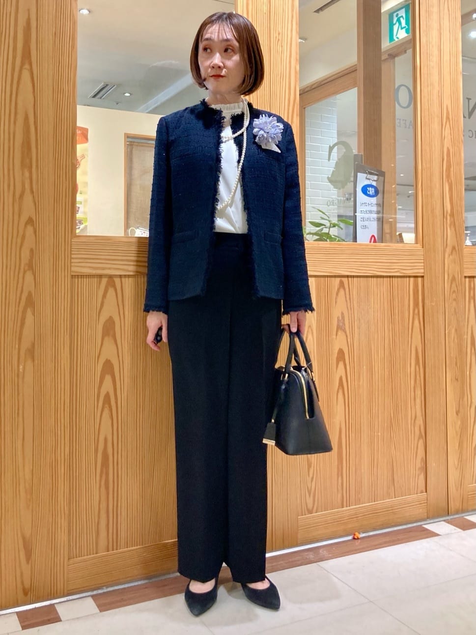 ゆうさんの「UNTITLED｜【仕事着/スーツ】ファンシーツイード ジャケット」を使ったコーディネート