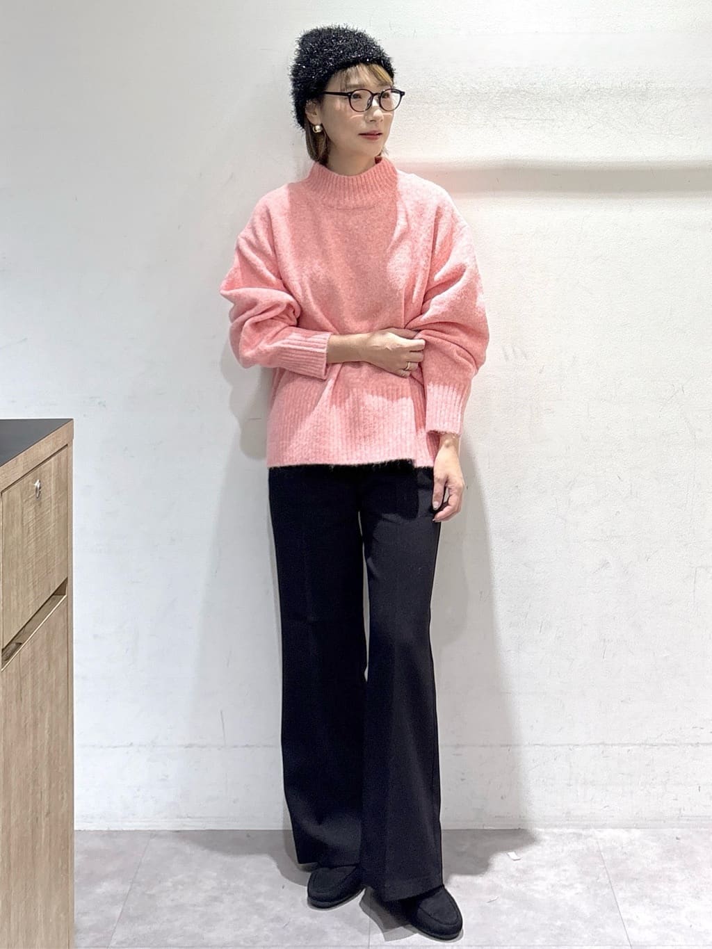 たけねぇさんの「OPAQUE.CLIP｜ふわふわハイネックニット【洗濯機OK】」を使ったコーディネート