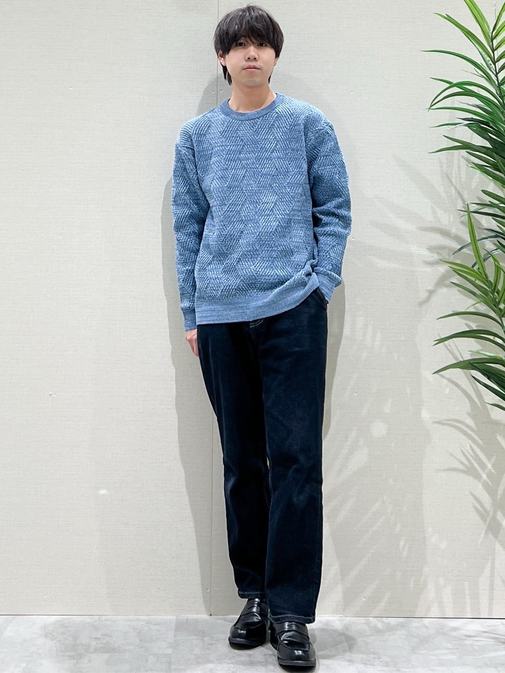 SHI-MAさんの「THE SHOP TK｜【頑張りすぎないオシャレ】ミックスヤーンニット　洗濯機OK／軽量」を使ったコーディネート