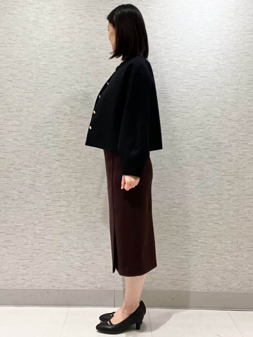 marikoさんの「Reflect｜【着映え◎／アームホールゆったり】グレンチェックジャコット」を使ったコーディネート