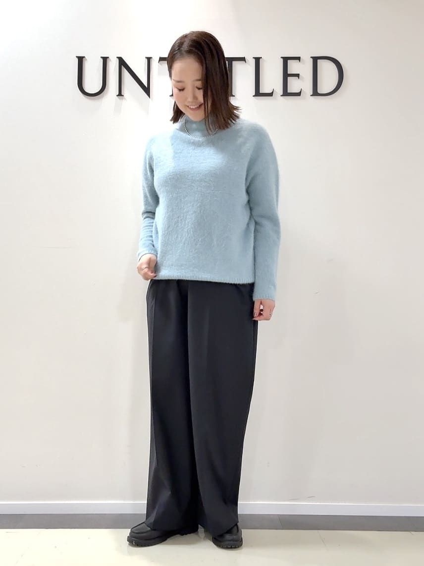 YUIさんの「UNTITLED｜【はっ水機能/フード取り外し可】ミディダウンコート」を使ったコーディネート