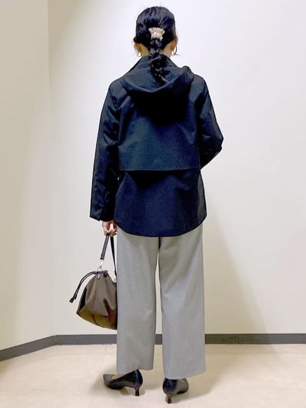  beni_gingerさんの「Reflect｜【すっきり見え／フード取り外し可／通勤におすすめ◎】ライティアウター」を使ったコーディネート