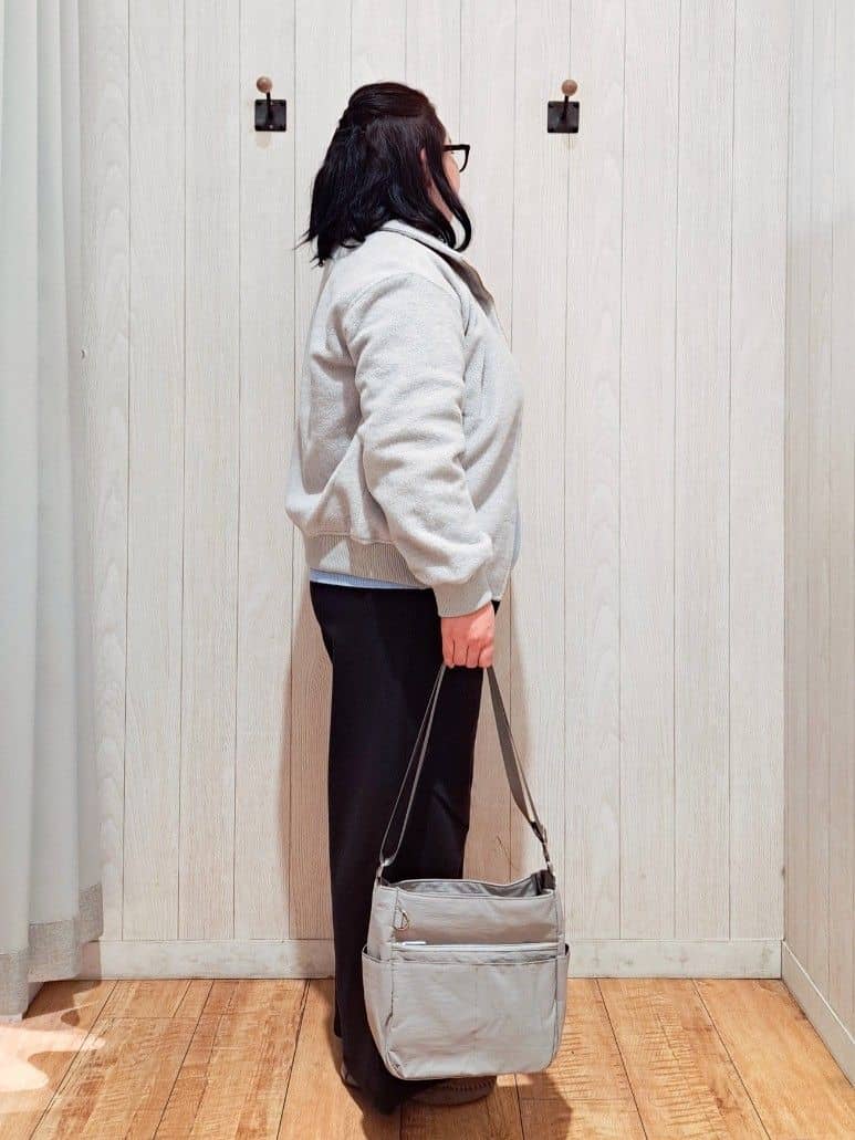 kotomiさんの「SHOO･LA･RUE｜【S-LL】軽くてふんわりあたたかい スライバージャケット」を使ったコーディネート