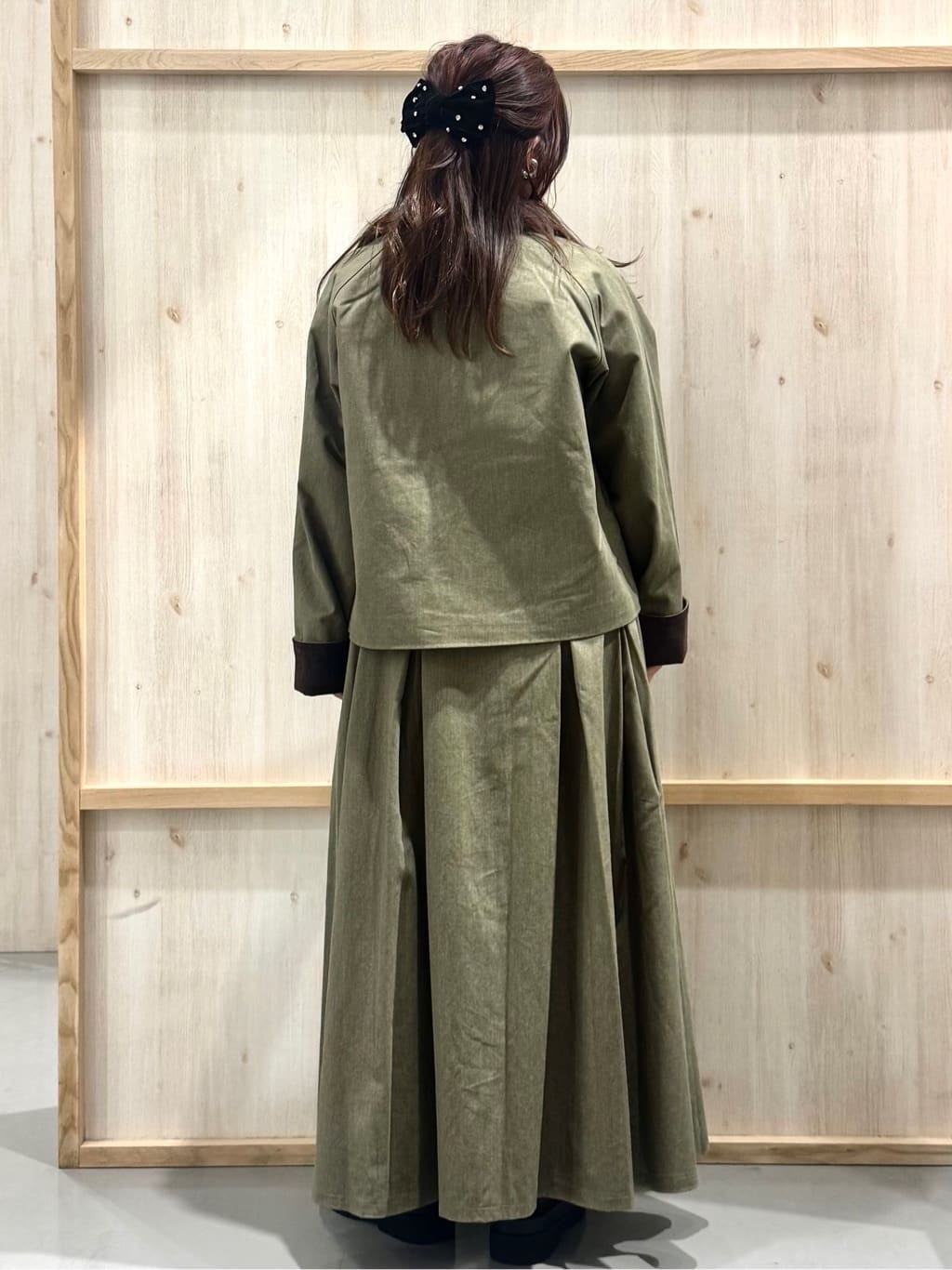 nanaさんの「THE SHOP TK｜カバーオールジャケット【洗える】」を使ったコーディネート