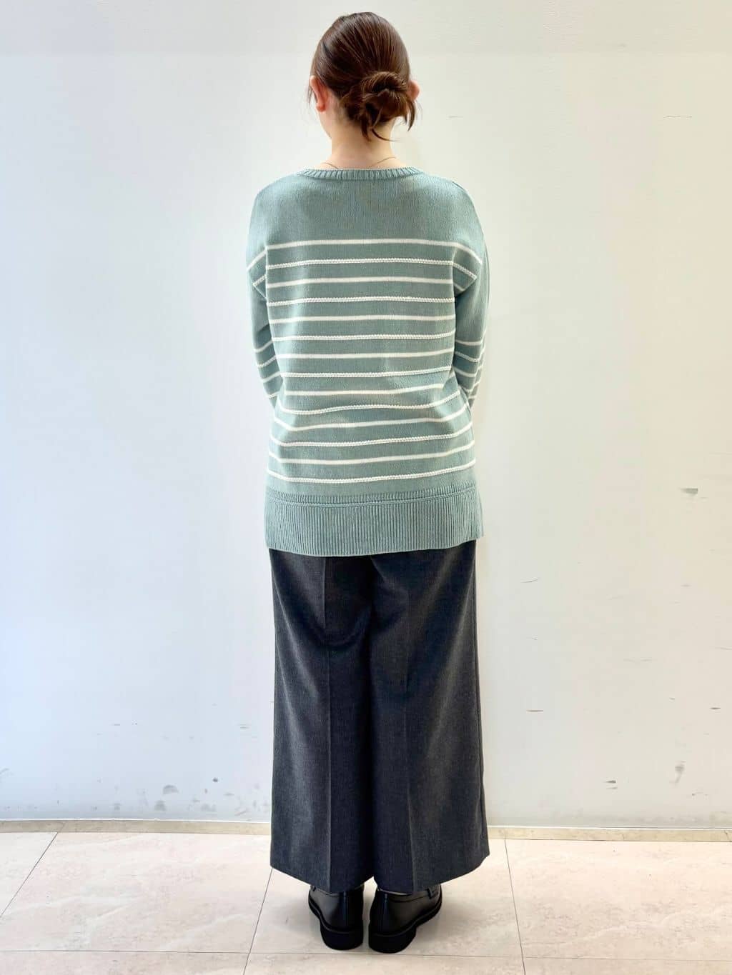 Satoさんの「Reflect｜【腰周りすっきり◎】ワイドクロップドパンツ」を使ったコーディネート