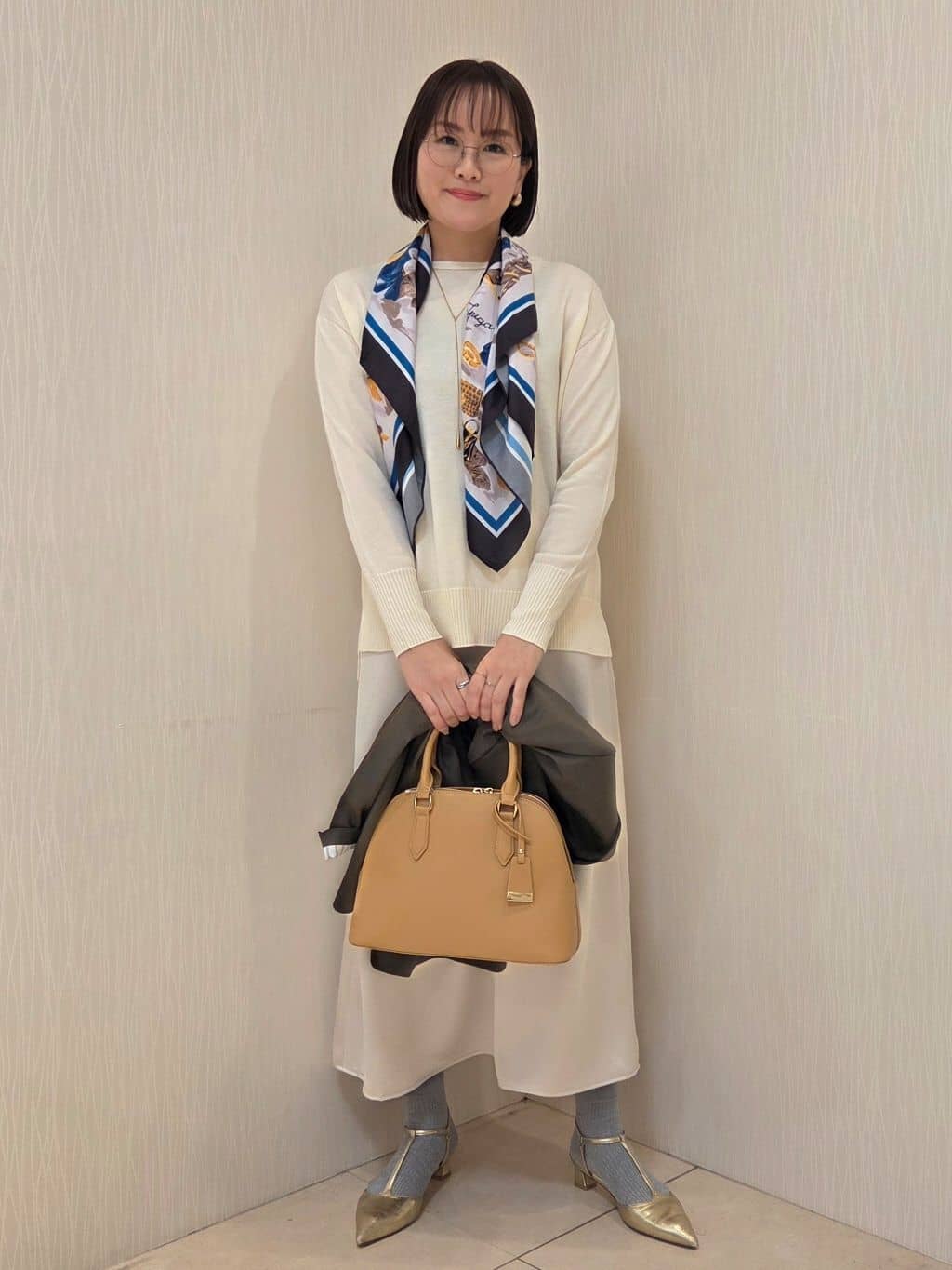 naokoさんの「UNTITLED｜【セットアップ可】ウールライク ダブルブレストジャケット」を使ったコーディネート