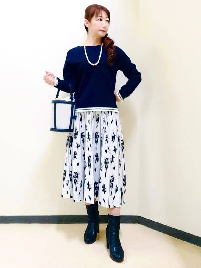 花さんの「Reflect｜【中綿ライナー付き】ライナー付きフーデッドロングコート」を使ったコーディネート
