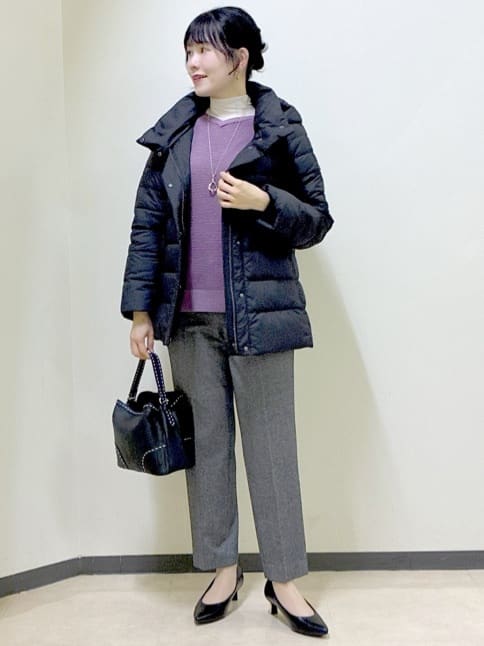  beni_gingerさんの「Reflect｜【SS-4Lサイズ】フーデッドミドルダウンコート」を使ったコーディネート