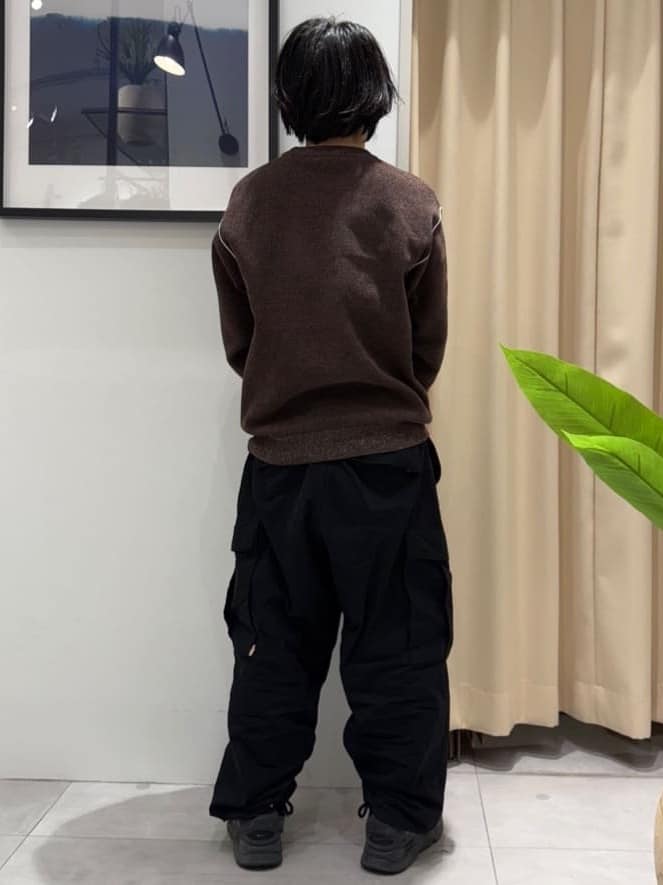 はさんの「THE SHOP TK｜【大人の上品カジュアルを叶える】ハグするニット 洗濯機OK／6色展開」を使ったコーディネート