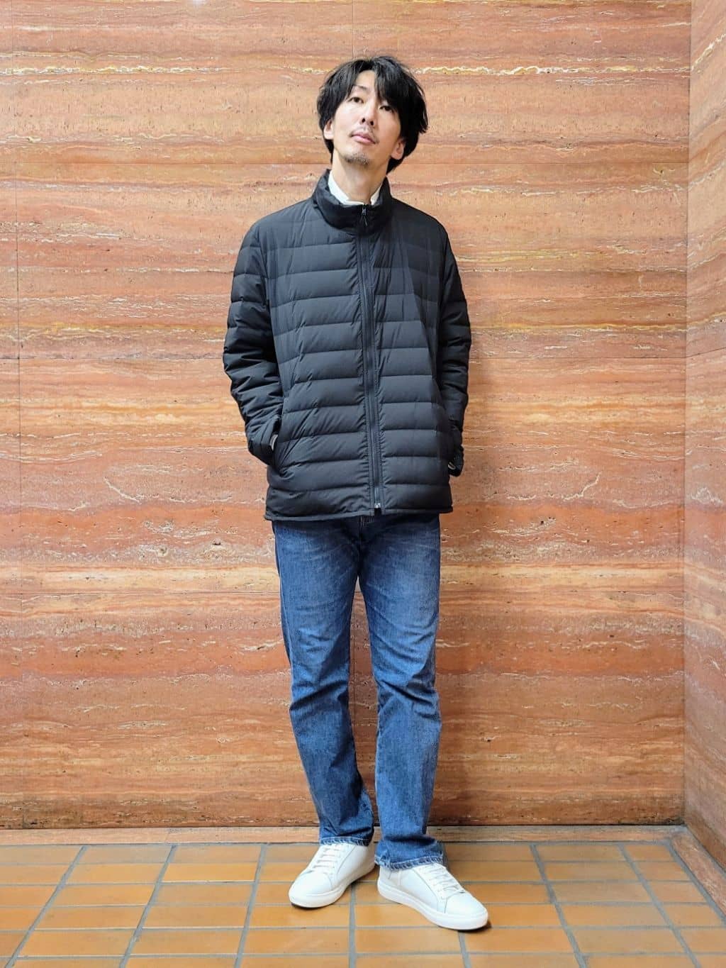 piroyaさんの「TAKEO KIKUCHI｜【3WAY】ドビー ダウンライナー付ブルゾン」を使ったコーディネート