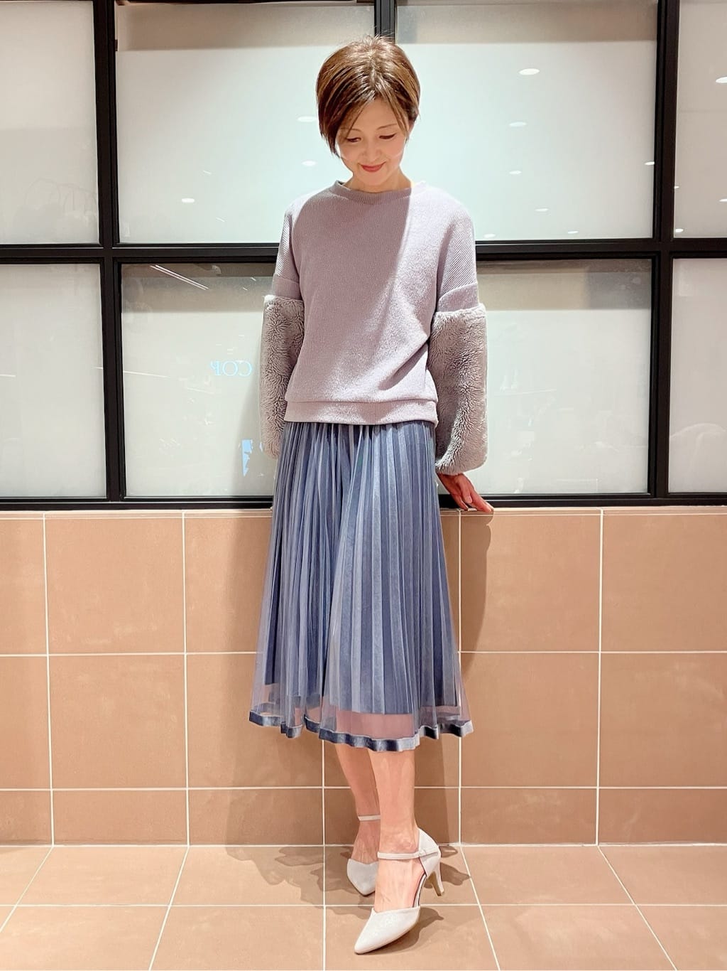 Ｋさんの「ESPERANZA｜アンクルストラップパンプス」を使ったコーディネート