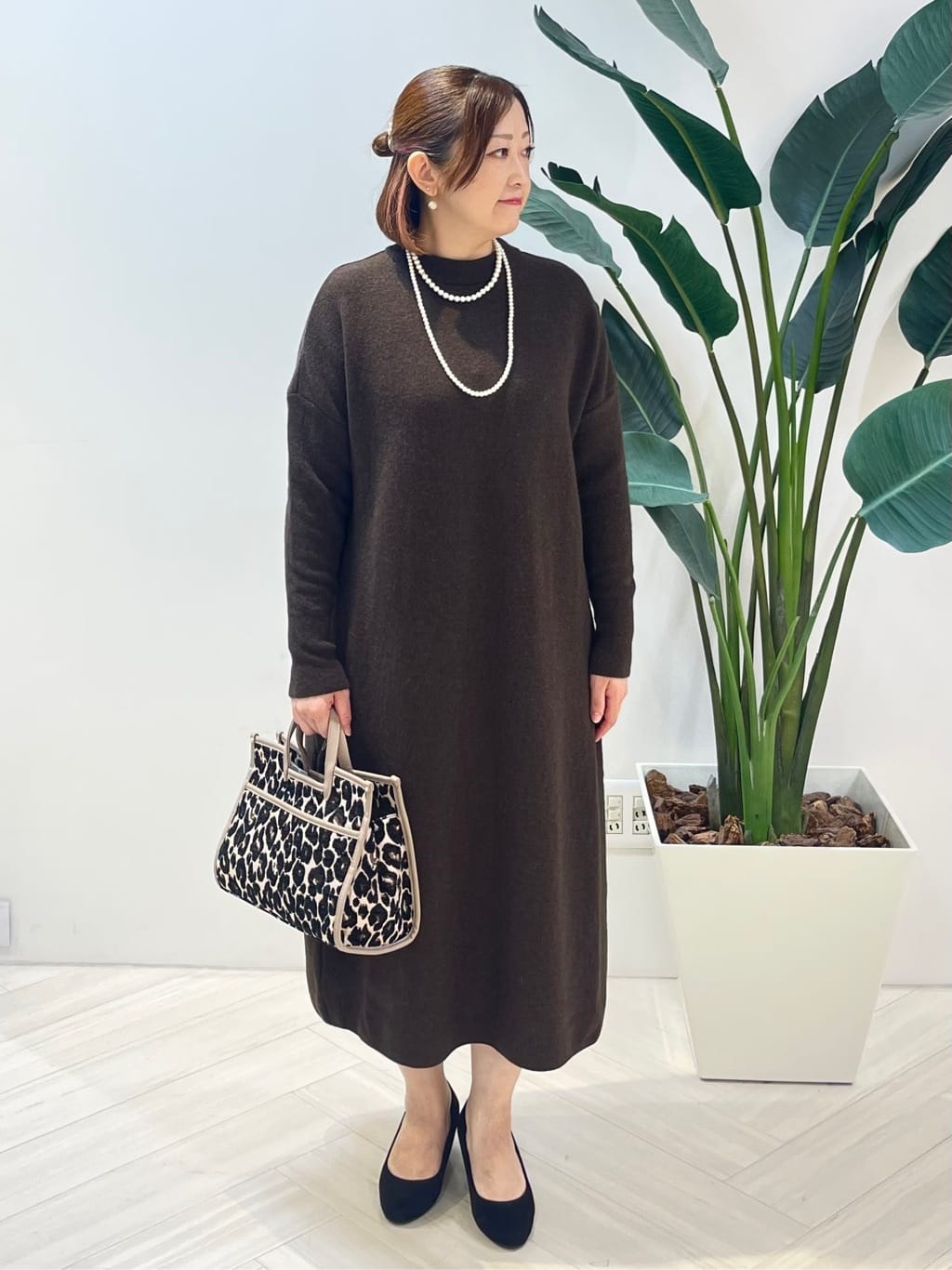 Tomoさんの「UNTITLED｜【軽量／ウール混】ライトフォルム ロングコート」を使ったコーディネート