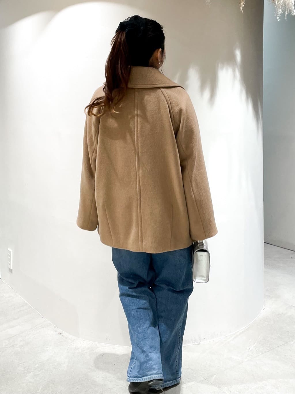 かりんさんの「OPAQUE.CLIP｜カシミヤブレンドウールミドルピーコート」を使ったコーディネート