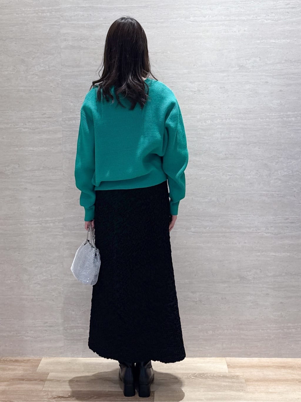 Hinaさんの「OPAQUE.CLIP｜アシンメトリーボタンカーディガン【洗濯機OK】」を使ったコーディネート