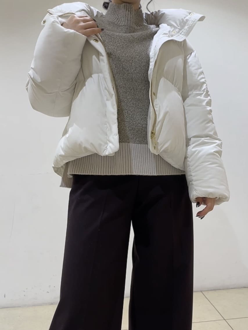 watanabeさんの「UNTITLED｜【トレンド/撥水機能/防寒】ショートダウンコート」を使ったコーディネート